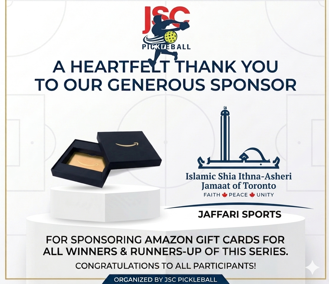 Sponsor Appreciation Poster